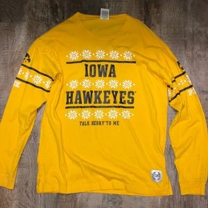 Victoria Secret Iowa Hawkeye long sleeve shirt